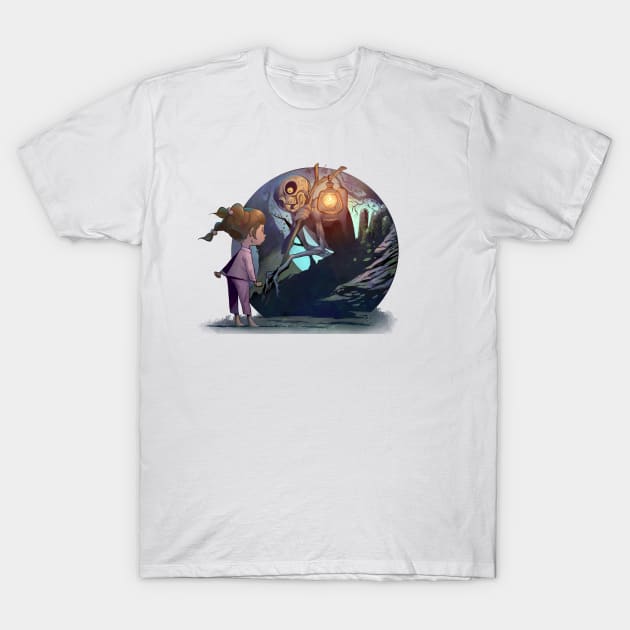 The dark side of the forest T-Shirt by chamito